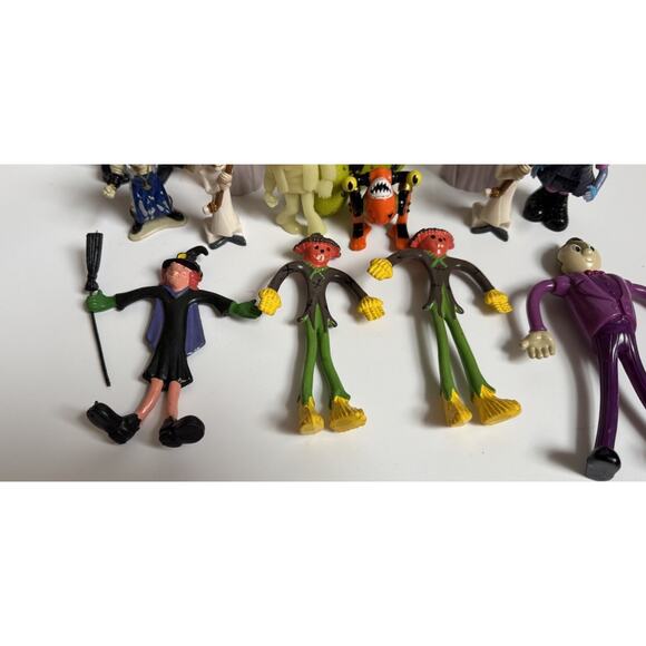 VTG Mix Of 14 Halloween 80s 90s Burger King Mcdonald’s￼& The Bendable Toys. - Picture 9 of 9